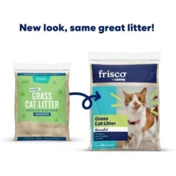 Frisco Natural Unscented Clumping Grass Cat Litter 10 Frisco Natural Unscented Clumping Grass Cat Litter -Chewy 132396 PT1. AC SS1800 V1657655411