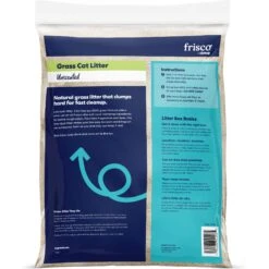 Frisco Natural Unscented Clumping Grass Cat Litter 11 Frisco Natural Unscented Clumping Grass Cat Litter -Chewy 132396 PT2. AC SS1800 V1657655411