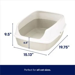 Frisco Open Top Cat Litter Box With Rim, Large 7 Frisco Open Top Cat Litter Box With Rim, Large -Chewy 141378 PT1. AC SS1800 V1675279934