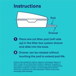 Frisco Cat Litter Pads, Unscented 13 Frisco Cat Litter Pads, Unscented -Chewy 149816 PT4. AC SS1800 V1675279931