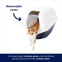 Frisco Hooded Cat Litter Box 8 Frisco Hooded Cat Litter Box -Chewy 153376 PT2. AC SS1800 V1675279932