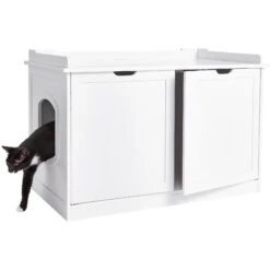 Frisco Decorative Bench Cat Litter Box Cover -Chewy 156788 PT1. AC SS1800 V1566919029