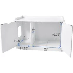 Frisco Decorative Bench Cat Litter Box Cover -Chewy 156788 PT4. AC SS1800 V1570480051