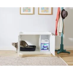 Frisco Decorative Bench Cat Litter Box Cover -Chewy 156788 PT5. AC SS1800 V1570480032