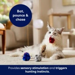 Frisco Colorful Crinkle Ball Cat Toy 10 Frisco Colorful Crinkle Ball Cat Toy -Chewy 166330 PT5. AC SS1800 V1691784248