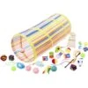 Frisco Plush, Teaser, Ball & Tunnel Variety Pack Cat Toy With Catnip