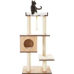 Frisco 47.5-in Modern Cat Tree & Condo 12 Frisco 47.5-in Modern Cat Tree & Condo -Chewy 177904 PT4. AC SS1800 V1584453102