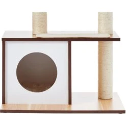 Frisco 28.5-in Modern Cat Tree & Condo 10 Frisco 28.5-in Modern Cat Tree & Condo -Chewy 177907 PT2. AC SS1800 V1584452299