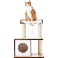 Frisco 28.5-in Modern Cat Tree & Condo 12 Frisco 28.5-in Modern Cat Tree & Condo -Chewy 177907 PT4. AC SS1800 V1584453118
