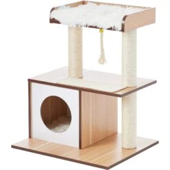 Frisco 28.5-in Modern Cat Tree & Condo 13 Frisco 28.5-in Modern Cat Tree & Condo -Chewy 177907 PT5. AC SS1800 V1584453388