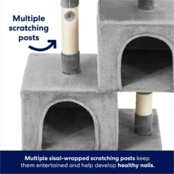 Frisco 33-in Faux Fur Cat Tree & Condo 10 Frisco 33-in Faux Fur Cat Tree & Condo -Chewy 180389 PT2. AC SS1800 V1667227240