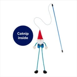 Frisco Gnome Teaser Wand Cat Toy With Catnip 9 Frisco Gnome Teaser Wand Cat Toy With Catnip -Chewy 204545 PT2. AC SS1800 V1686579199