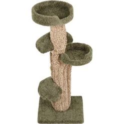 Frisco 49-in Tree-Shaped Real Carpet Wooden Cat Tree -Chewy 208944 PT3. AC SS1800 V1647632803