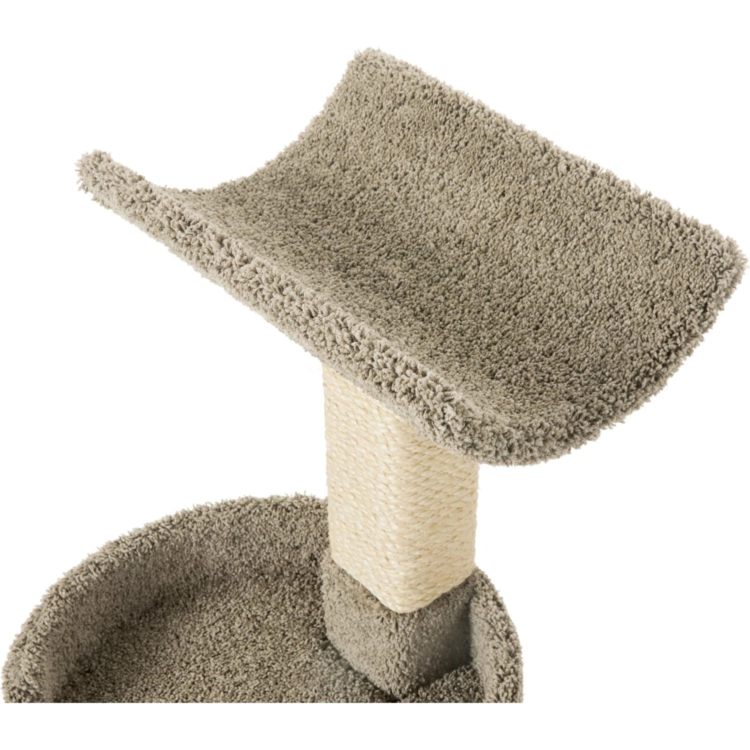 Frisco 30-in Real Carpet Wooden Cat Tree 5 Frisco 30-in Real Carpet Wooden Cat Tree - Image 3