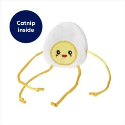 Frisco Plush Dangly Egg Buddy Cat Toy With Catnip 9 Frisco Plush Dangly Egg Buddy Cat Toy With Catnip -Chewy 213844 PT2. AC SS1800 V1691783969