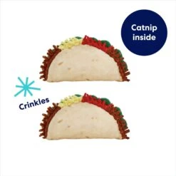Frisco Taco Plush Cat Toy With Catnip 9 Frisco Taco Plush Cat Toy With Catnip -Chewy 213856 PT2. AC SS1800 V1691784248
