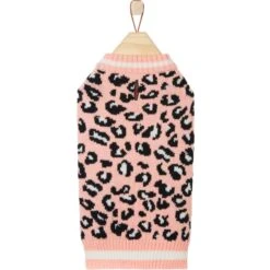 Frisco Leopard Print Dog & Cat Sweater 12 Frisco Leopard Print Dog & Cat Sweater -Chewy 223755 PT3. AC SS1800 V1599500514