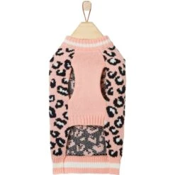 Frisco Leopard Print Dog & Cat Sweater 13 Frisco Leopard Print Dog & Cat Sweater -Chewy 223755 PT4. AC SS1800 V1599508593