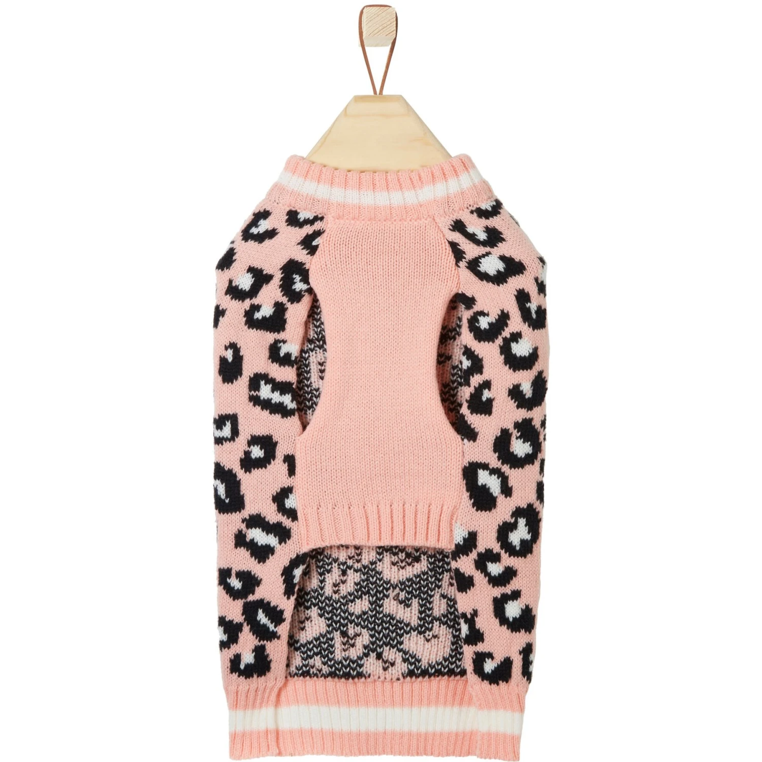 Frisco Leopard Print Dog & Cat Sweater 7 Frisco Leopard Print Dog & Cat Sweater - Image 5