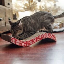 Frisco Holiday Wave Cat Scratcher Toy With Catnip 9 Frisco Holiday Wave Cat Scratcher Toy With Catnip -Chewy 233287 PT2. AC SS1800 V1602172537