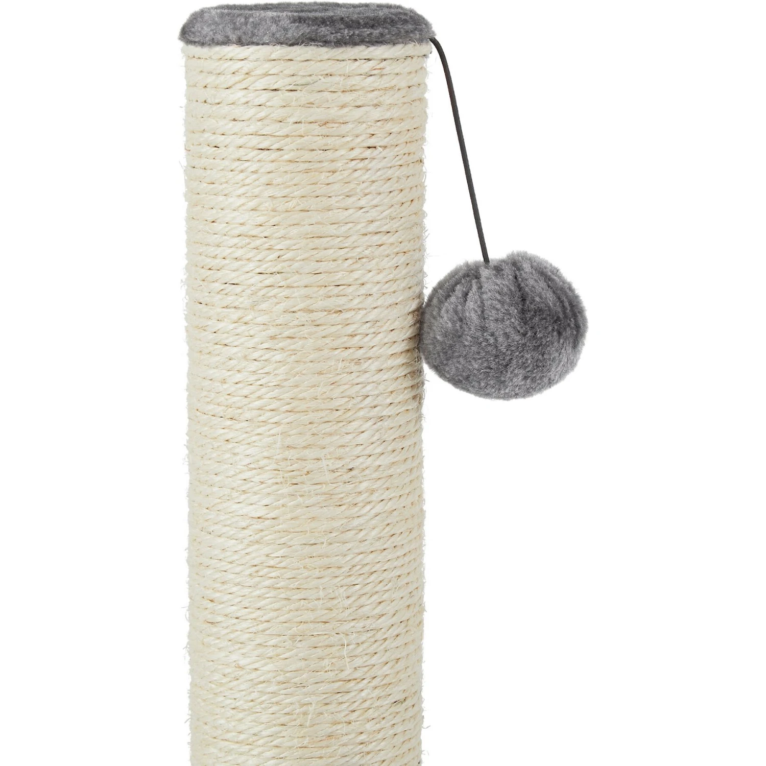 Frisco 21-in Sisal Cat Scratching Post With Toy & Groomer 6 Frisco 21-in Sisal Cat Scratching Post With Toy & Groomer - Image 4