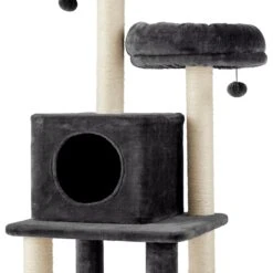 Frisco 55-in Faux Fur Cat Tree & Condo 12 Frisco 55-in Faux Fur Cat Tree & Condo -Chewy 236542 PT4. AC SS1800 V1615987677