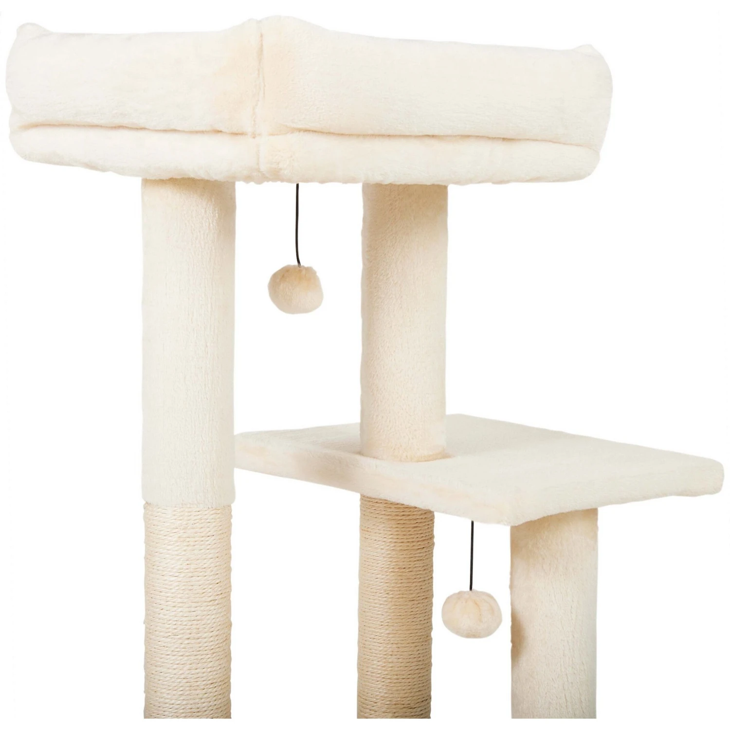 Frisco 40-in Faux Fur Cat Tree & Condo 5 Frisco 40-in Faux Fur Cat Tree & Condo - Image 4