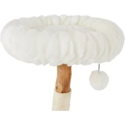 Frisco Natural Wood Modern Cat Tree With Toy, Ivory, Small 12 Frisco Natural Wood Modern Cat Tree With Toy, Ivory, Small -Chewy 236559 PT4. AC SS1800 V1615987606