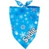 Frisco Blue Snowflakes Personalized Dog & Cat Bandana 1 Frisco Blue Snowflakes Personalized Dog & Cat Bandana -Chewy 242803 MAIN. AC SS1800 V1600114285