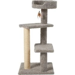Frisco 41.5-in Real Carpet Wooden Cat Tree 11 Frisco 41.5-in Real Carpet Wooden Cat Tree -Chewy 244527 PT3. AC SS1800 V1603202563