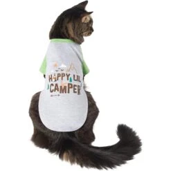 Frisco Happy Lil' Camper Dog & Cat T-Shirt 11 Frisco Happy Lil' Camper Dog & Cat T-Shirt -Chewy 248789 PT2. AC SS1800 V1644959832