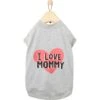 Frisco I Love Mommy Dog & Cat T-Shirt, Gray 1 Frisco I Love Mommy Dog & Cat T-Shirt, Gray -Chewy 249278 MAIN. AC SS1800 V1624617150