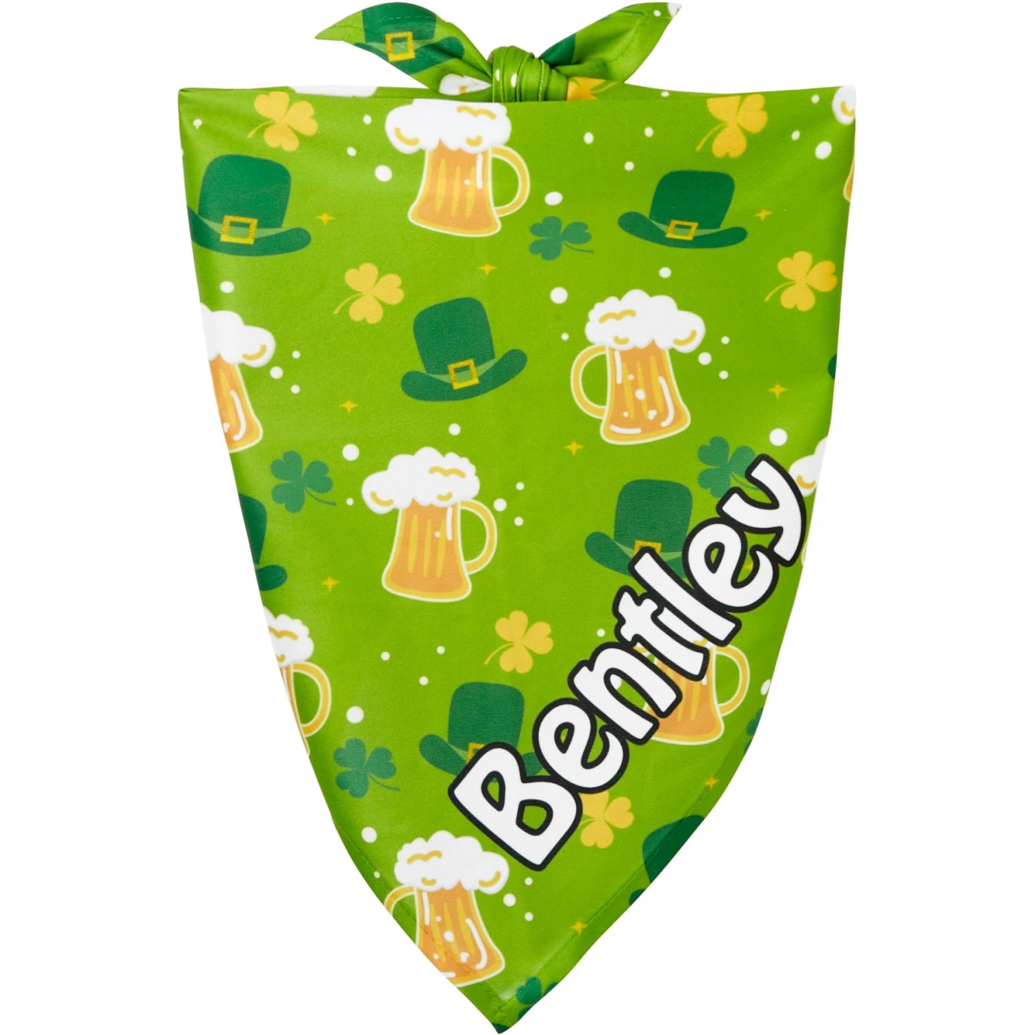 Frisco Green Ale Personalized Dog & Cat Bandana 3 Frisco Green Ale Personalized Dog & Cat Bandana