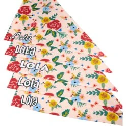 Frisco Floral Personalized Dog & Cat Bandana 15 Frisco Floral Personalized Dog & Cat Bandana -Chewy 254255 PT4. AC SS1800 V1618508284