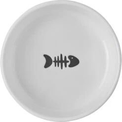 Frisco Round Meow Non-skid Ceramic Cat Bowl With Wood Base 12 Frisco Round Meow Non-skid Ceramic Cat Bowl With Wood Base -Chewy 256078 PT4. AC SS1800 V1615312284