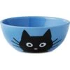 Frisco Cat Face Non-skid Ceramic Cat Bowl, Blue 2 Frisco Cat Face Non-skid Ceramic Cat Bowl, Blue -Chewy 256103 MAIN. AC SS1800 V1617997002
