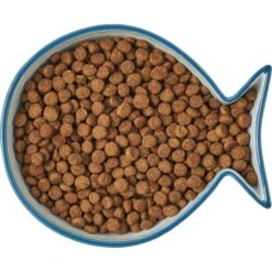 Frisco Fish Shaped Non-skid Ceramic Cat Bowl 13 Frisco Fish Shaped Non-skid Ceramic Cat Bowl -Chewy 256111 PT5. AC SS1800 V1616522555