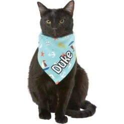 Frisco Nautical Personalized Dog & Cat Bandana -Chewy 258762 PT7. AC SS1800 V1619558224