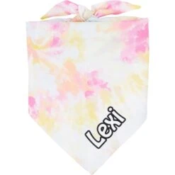 Front Page 9 Frisco Tiedye Personalized Dog & Cat Bandana