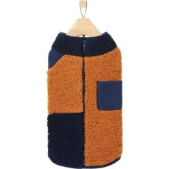 Frisco Lightweight Colorblock Dog & Cat Zippered Sherpa Fleece Vest, Blue/Brown 11 Frisco Lightweight Colorblock Dog & Cat Zippered Sherpa Fleece Vest, Blue/Brown -Chewy 268191 PT4. AC SS1800 V1628823178