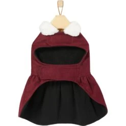 Frisco Mediumweight Pom Pom Bow Dog & Cat Peacoat Dress, Red 13 Frisco Mediumweight Pom Pom Bow Dog & Cat Peacoat Dress, Red -Chewy 268200 PT5. AC SS1800 V1628824051