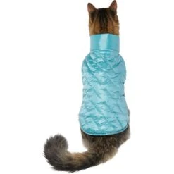 Frisco Lightweight Packable Insulated Dog & Cat Quilted Puffer Coat, Ocean Teal 12 Frisco Lightweight Packable Insulated Dog & Cat Quilted Puffer Coat, Ocean Teal -Chewy 268280 PT2. AC SS1800 V1628778981