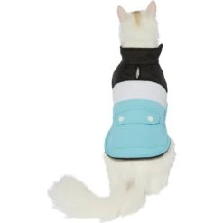 Frisco Mediumweight Colorblock Insulated Dog & Cat Puffer Coat With Pocket, Blue 11 Frisco Mediumweight Colorblock Insulated Dog & Cat Puffer Coat With Pocket, Blue -Chewy 268311 PT2. AC SS1800 V1628785016