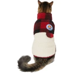 Frisco Mediumweight Red Plaid Insulated Dog & Cat Sherpa Coat 11 Frisco Mediumweight Red Plaid Insulated Dog & Cat Sherpa Coat -Chewy 268320 PT2. AC SS1800 V1628773353