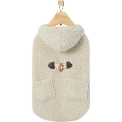 Frisco Lightweight Soft Sherpa Dog & Cat Coat, Oatmeal 12 Frisco Lightweight Soft Sherpa Dog & Cat Coat, Oatmeal -Chewy 268328 PT4. AC SS1800 V1628779618