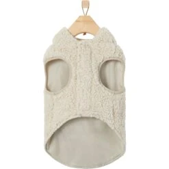 Frisco Lightweight Soft Sherpa Dog & Cat Coat, Oatmeal 13 Frisco Lightweight Soft Sherpa Dog & Cat Coat, Oatmeal -Chewy 268328 PT5. AC SS1800 V1628779720