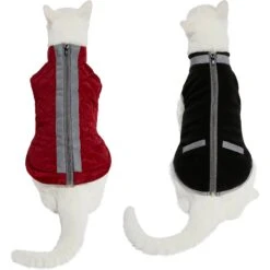 Frisco Mediumweight Reflective 2-in-1 Dog & Cat Fleece Coat 10 Frisco Mediumweight Reflective 2-in-1 Dog & Cat Fleece Coat -Chewy 268359 PT2. AC SS1800 V1628792312