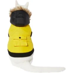Frisco Heavyweight Anchorage Insulated Dog & Cat Parka, Yellow/Black 11 Frisco Heavyweight Anchorage Insulated Dog & Cat Parka, Yellow/Black -Chewy 268397 PT2. AC SS1800 V1628792856