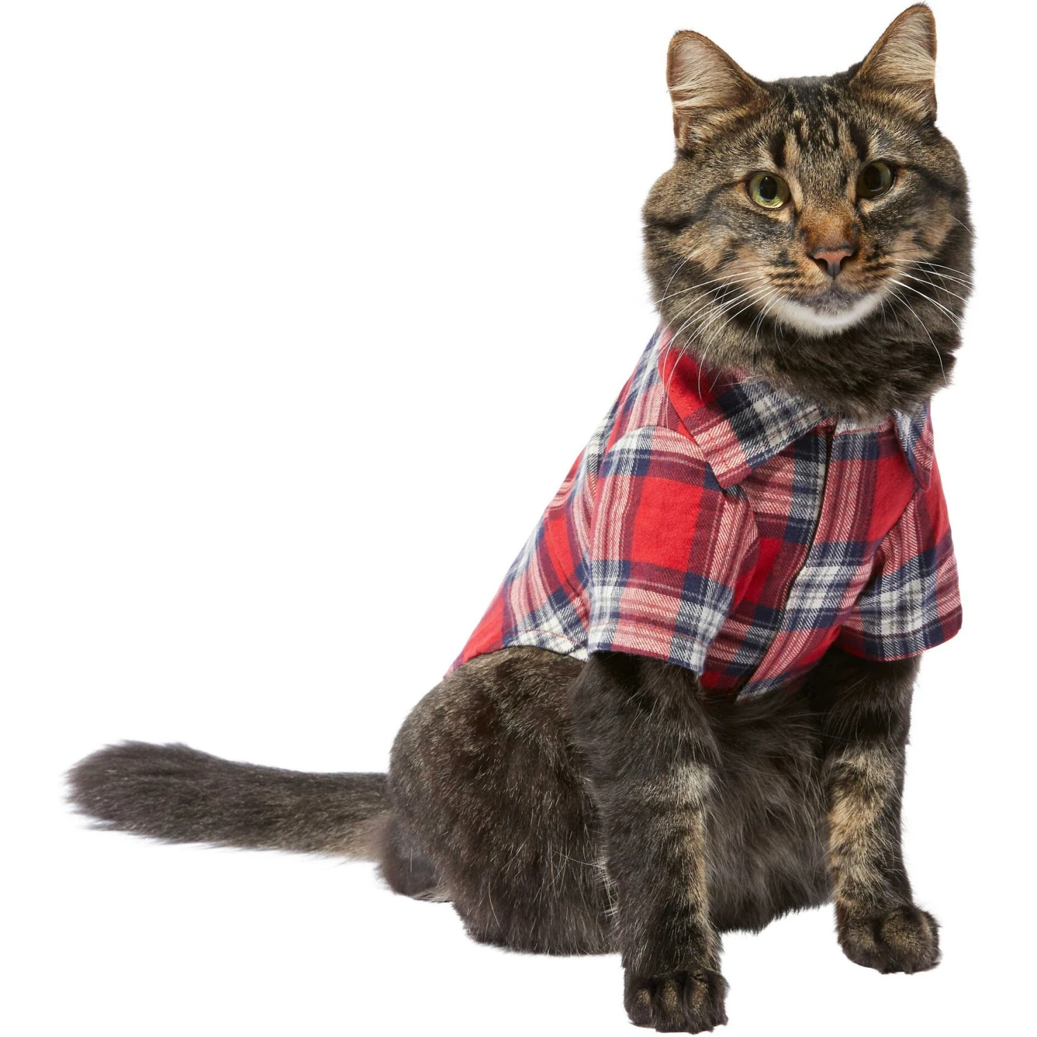 Frisco Red Plaid Dog & Cat Shirt 6 Frisco Red Plaid Dog & Cat Shirt - Image 4