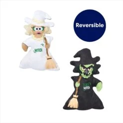 Frisco Halloween Good Witch, Bad Witch Reversible Plush Cat Toy With Catnip 9 Frisco Halloween Good Witch, Bad Witch Reversible Plush Cat Toy With Catnip -Chewy 270301 PT2. AC SS1800 V1689872847